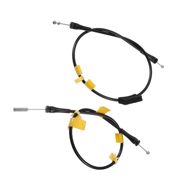 Unique Bargains 2 piezas Cable de liberación del pestillo de la puerta para Ford F150 Cabina Extendida 2004-2008 8L3Z-18264A00-B Puerta Trasera Superior
