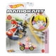 thumbnail image 2 of Hot Wheels Mario Kart Cat Melocotón, Rosa Kart Estándar, 2 of 3