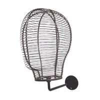 Ioensy - Cabeza De Maniquí Montada En La Pared, Modelo De Exhibición De Pelucas Para Gafas, Postizos Y Auriculares