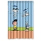 thumbnail image 1 of Cortina de ducha de baño con dibujos animados de anime, juego de cortinas con ganchos, tamaño 48 x 72 pulgadas, 1 of 3