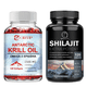thumbnail image 1 of Shilajit Extracto Puro Del Himalaya + Krill Oil Omega 3 Astaxantina, 1 of 11