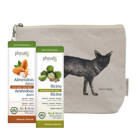 Pharma Knop - Pack Physalis® Aceite Almendra + Aceite Ricino + Cosm.