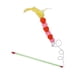thumbnail image 3 of Cat Wand Toy Teaser Suministros Para Mascotas Gatito Palo Interactivo Jugando Amarillo, 3 of 5