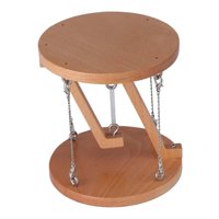 Magideal - Juguete De Mesa Tensegrity, Juguete De Experimentos Científicos, Soporte De Altavoz De Mesa, Juguete Educativo De Aprendizaje Para Escritorio, Sala De , Marrón Claro