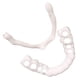 thumbnail image 5 of Tapa Superior Superior De Los Dientes Falsos Temporales De Las Carillas De Los Dientes De La Dentadura Postiza De Silicona Suave, 5 of 5