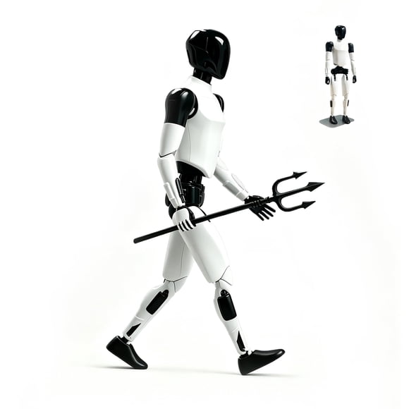 Figura de acción robot Tetesese T13 con 16 articulaciones móviles