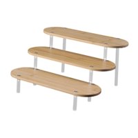 Bothyi - Exhibición De Exhibición Acrílica 3 Niveles Multifunción Multifunción Para Juguetes Crafts Figuras 20 Cm