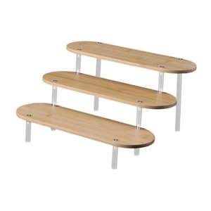 Bothyi - Exhibición De Exhibición Acrílica 3 Niveles Multifunción Multifunción Para Juguetes Crafts Figuras 20 Cm