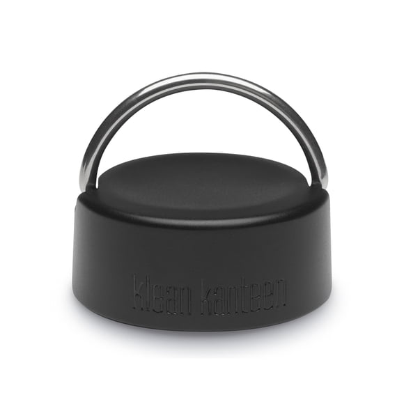 Botella Klean Kanteen Wide Loop de acero inoxidable cepillado