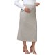 thumbnail image 4 of INSPIRE CHIC Falda Larga de Maternidad para Mujeres de Cintura Alta Línea A con Vuelo y Caída Casual para Embarazo L Marrón, 4 of 5