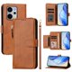 thumbnail image 3 of FOXDOCK Funda Tipo Cartera para Realme 16 Cuero PU con Cremallera y Correa de Muñeca, Ranuras para Tarjetas, Soporte Plegable, Cierre Magnético, 3 of 5