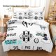 thumbnail image 1 of Junior H Sad Boyz Bedding Set Single Twin Full Queen King Size Bed Set Adult Kid Bedroom Duvetcover Sets parure de lit BedBed Sheets, 1 of 5