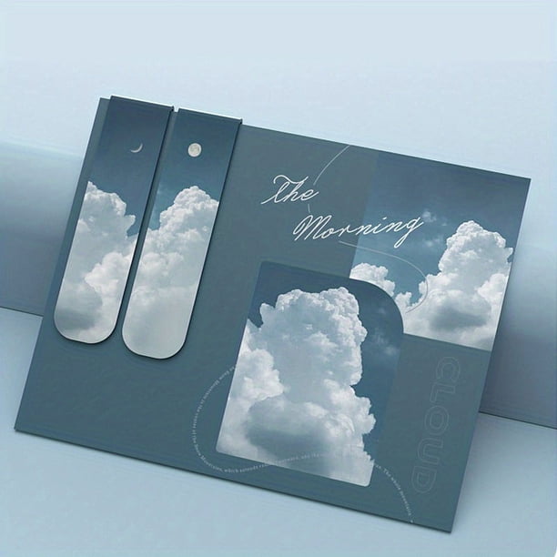 2pcs Magnetic Bookmark - Creative Art with Exquisite Nordic Style for Labeling & Bookmarking!