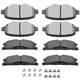 thumbnail image 1 of Juego de pastillas de freno SCITOO D1611 D1377 para Ford Explorer 2013-2019, 1 of 7