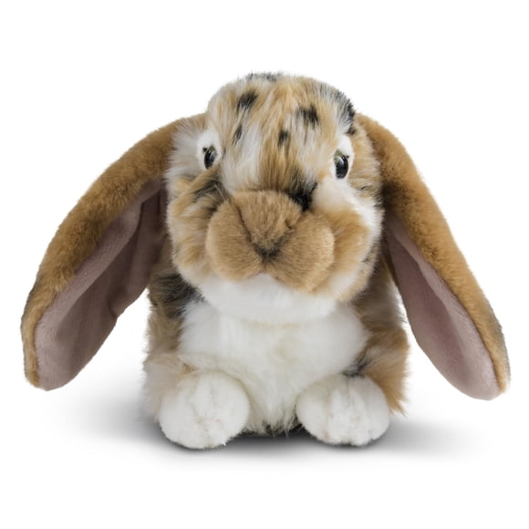 Animal de peluche Living Nature, conejo holandés de orejas caídas, marrón