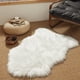 thumbnail image 1 of Alfombra Ashler Home Deco 61 × 91 cm Blanco de Pelo Sintético, 1 of 8