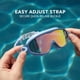 thumbnail image 4 of Gafas natación niños 2 pack antivaho sin fugas visión amplia fácil ajuste correa protección UV, 4 of 7