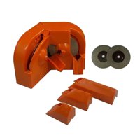 Ioensy - Afilador De Cuchillos Para Juego De Brocas Eléctricas Con 3 Soportes Para Afilar Y 2 Discos Adicionales