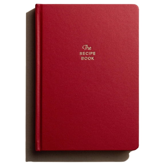 Cuaderno de Recetas Kunitsa Co. Tapa Dura Roja A5