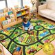 thumbnail image 1 of Alfombra de juego Cavorel Kids 122x183 cm Granja y Coches, 1 of 7