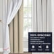 thumbnail image 2 of Pack Cortina De Tela Blackout + Velo 140x220 Beige, 2 of 8