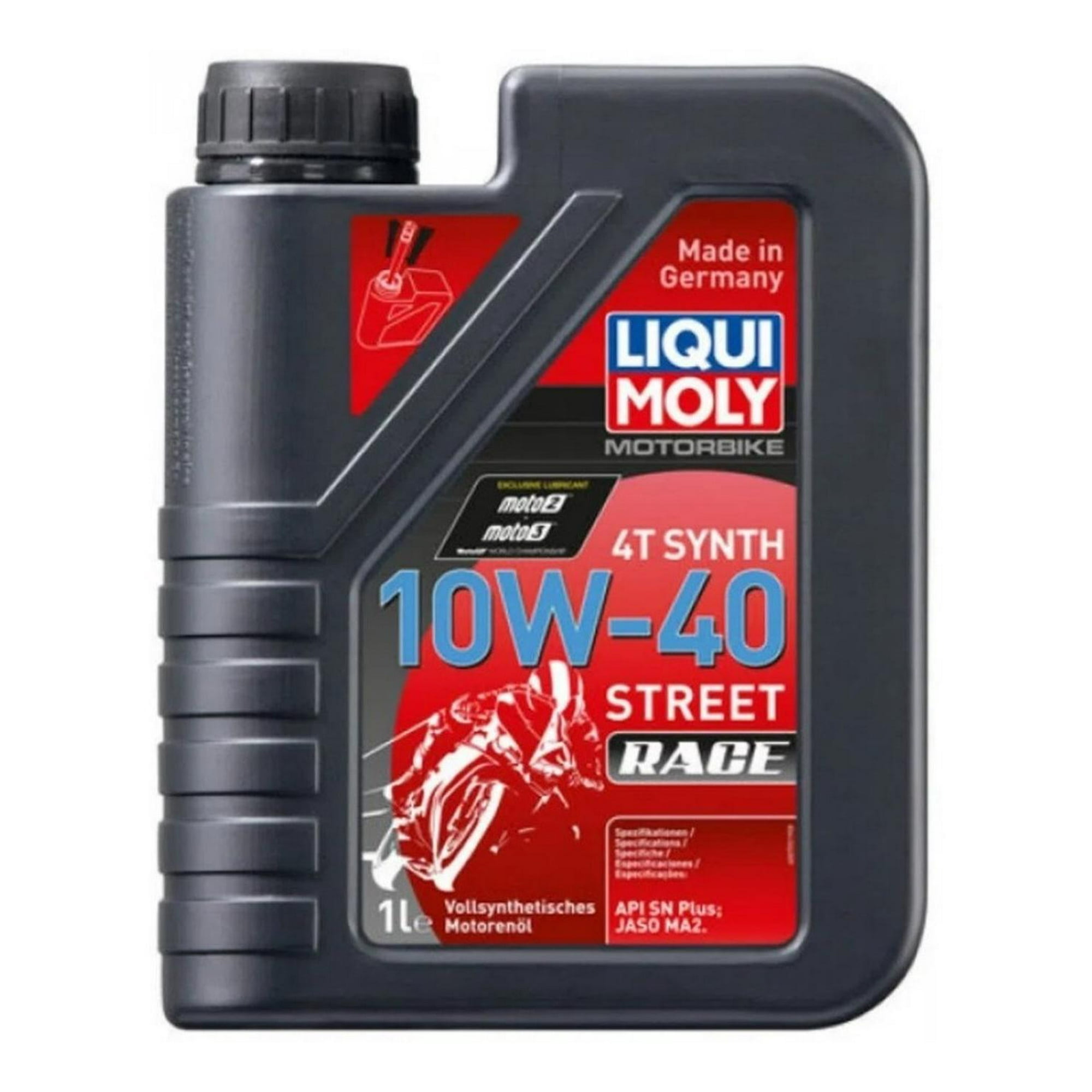 Aceite Para Moto 10w40 4t Full Sintetico Liqui Moly
