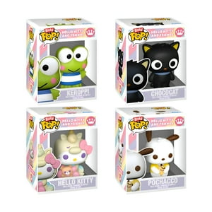 Figura Coleccionable Funko Bitty Pop Sanrio Keroppi 4 Piezas