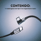 thumbnail image 2 of Cable USB c a USB c carga rápida de 60w 90° 1 metro Negro, 2 of 3