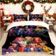 thumbnail image 1 of FriendZ Illustrated Printed Duvet Cover Set Themed Bedding Duvet Cover and Pillowcase Set Soft and Comfortable Suitable for All Seasons Ideal for Home Bedroom a, 1 of 1