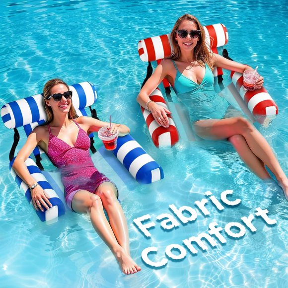 Sillas Hamaca Inflables para Piscina Funscape Paquete de 2