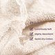 thumbnail image 4 of Juego de Toallas Lavish Home 6 piezas 525 GSM 100% algodón beige, 4 of 9