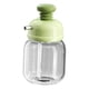 thumbnail image 4 of Dispensador de aceite, frasco de vidrio líquido reutilizable de 100 ml, botella de aceite de sésamo a presión para cocina, barbacoa, picnic, cocinar y Verde, 4 of 5