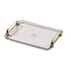 thumbnail image 1 of Bandeja Para Servir Rectangular, Moderno, Almacenamiento De Cosméticos Para Escritorio, Mesa De Centro, Hotel M, Gris, 1 of 3