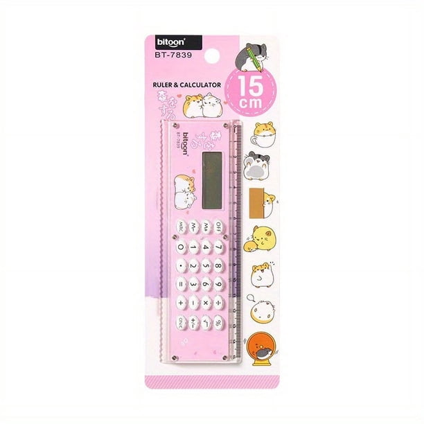 Cute & Creative Portable Mini Calculator - Perfect for Students!