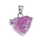 thumbnail image 1 of Vintage Esmalte Corazón Locket Recuerdo de cremación Urn Ash Holder Rose Red, 1 of 3