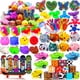 thumbnail image 1 of Set de obsequios para fiestas Mctuoba, paquete de 55, para niños de 4 a 8 a 12 años, 1 of 6
