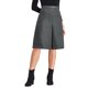 thumbnail image 1 of INSPIRE CHIC Falda de Oficina para Mujer a la Rodilla de Cintura Alta con Cuadros Tartán M Gris Oscuro, 1 of 5