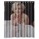 thumbnail image 1 of Cortina de ducha de Marilyn Monroe, juego de cortinas de baño con ganchos, tamaño 66 x 72 pulgadas, 1 of 3