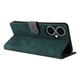 thumbnail image 4 of Funda Billetera para BLU G64 con Soporte - Cartera de Cuero con Ranuras Verde, 4 of 5