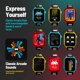 thumbnail image 5 of Smartwatch My Play Watch Space Invaders Retro Gaming Red, 5 of 7
