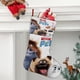 thumbnail image 2 of La Vida Secreta de tus Mascotas Tema: Calcetines de Navidad, fino lino blanco para colgar en escaleras y chimenea, decoración navideña para el hogar, regalo de Navidad. 45cm × 32cm, 2 of 5