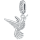 thumbnail image 1 of Charm Colibrí en Plata 925, 1 of 2