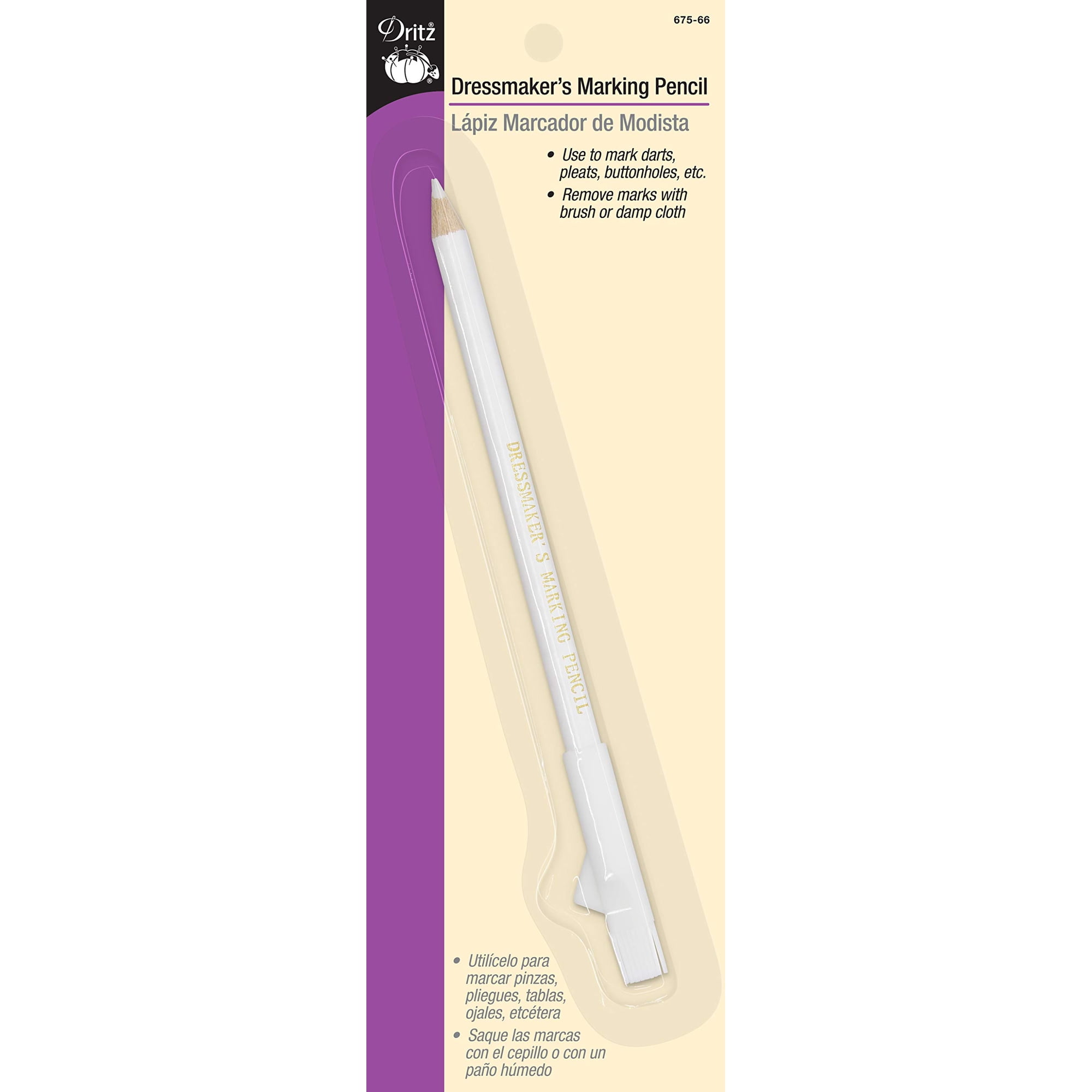 Lápiz Rotulador Dritz Dressmaker's, Varios Colores, Rosa, Azul Y Blanco