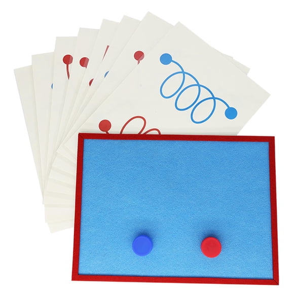 Puzzle Pen Track Kit De Entrenamiento Para Material Didáctico Edad 2-6 Años Niños Niñas Básico