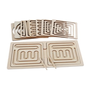 Bothyi - Tablero De Actividades De Juguete De Laberinto, Juguete De Habilidades Motoras Finas Para Niños, Niños, Niñas, Recuerdo De Fiesta