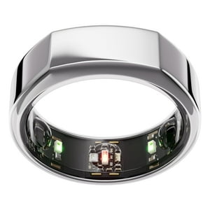 Monitor Para Dormir Smart Ring Oura Gen3 Heritage Silver, Talla 11