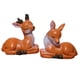 thumbnail image 3 of 2 Uds., Figuritas De Ciervos Bonitos, Figuritas De Animales De Ciervo Para Decoración De Dormitorio En Maceta, 3 of 5
