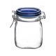 thumbnail image 1 of Tarro de alimentos Bormioli Rocco 715 ml con tapa azul hermética, 1 of 9