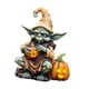 thumbnail image 4 of Decoraciones De Halloween Adornos Estatuilla De Extraterrestre De Calabaza Para Patio De Césped Estilo Interior B, 4 of 5