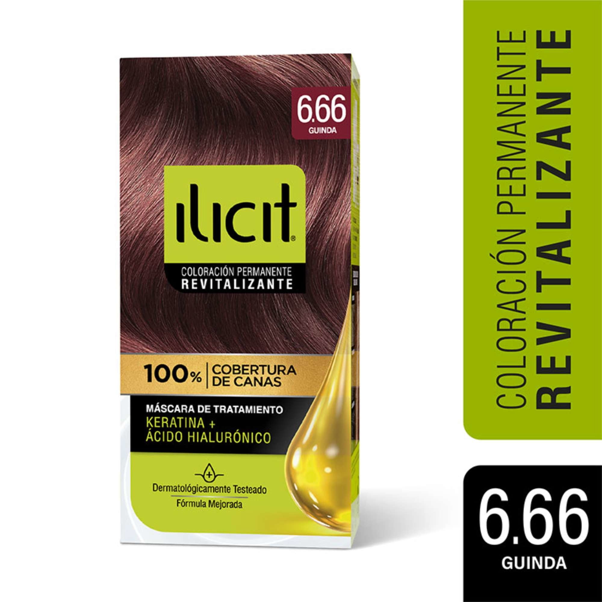 Ilicit - Coloración Cabello 6/66 Guinda